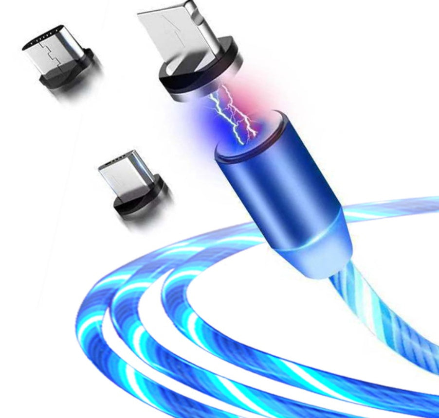 3-in-1 Luminous Magnetic Charging Cable