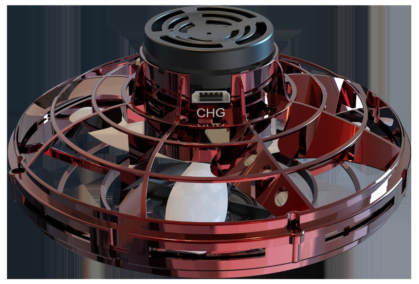 Tesimai Boomerang UFO Spinner Toy – LED Edition