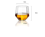 Borosilicate Diamond Decanter Set