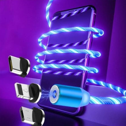 3-in-1 Luminous Magnetic Charging Cable