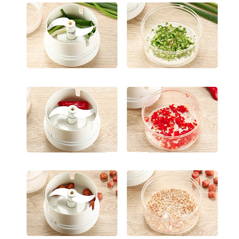 Compact Manual Food Chopper