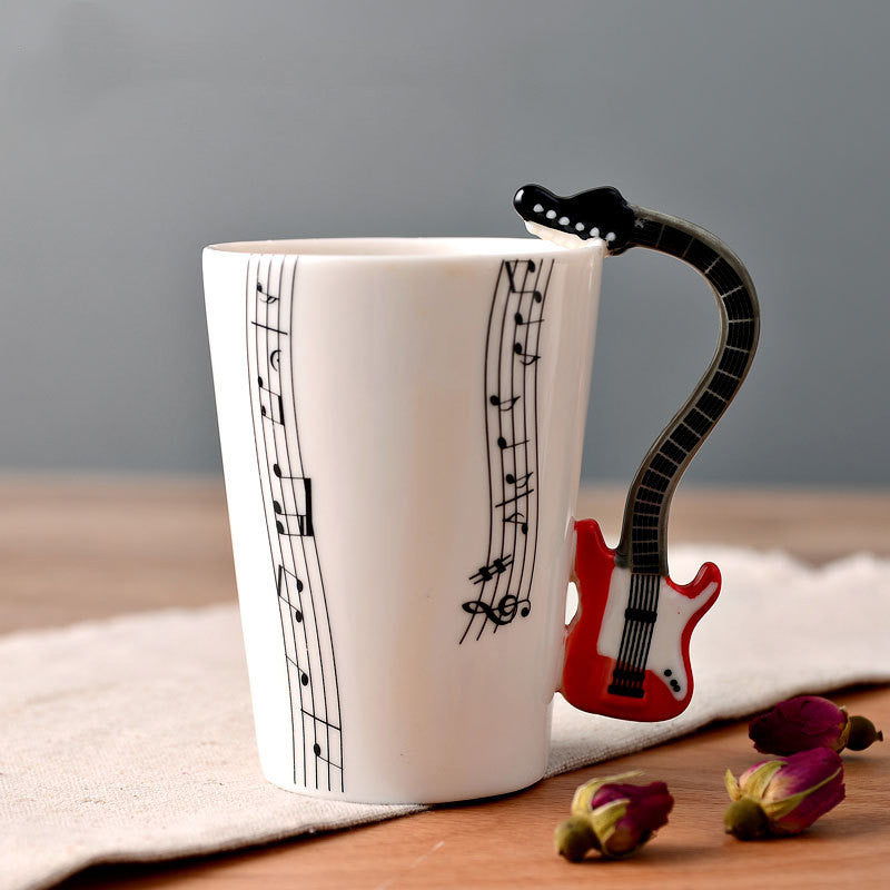 Musical Handle Coffee Cup