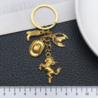 Western Spirit Cowboy Keychain