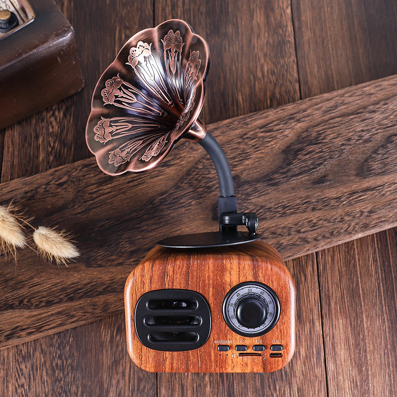 Gramophone Type Bluetooth Speaker
