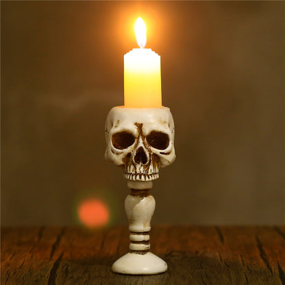 Skull Column Candlestick