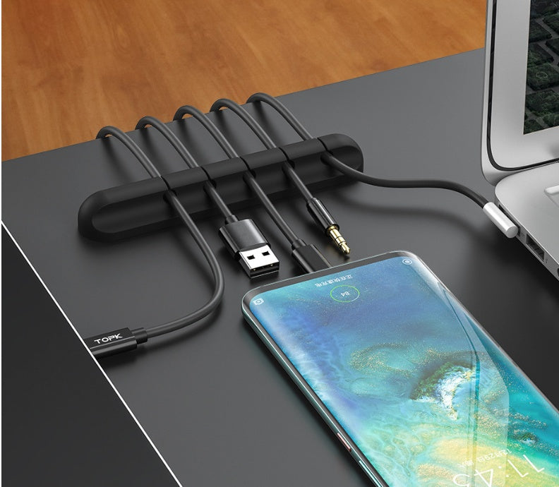 Silicone Cable Organizer 2-Pack