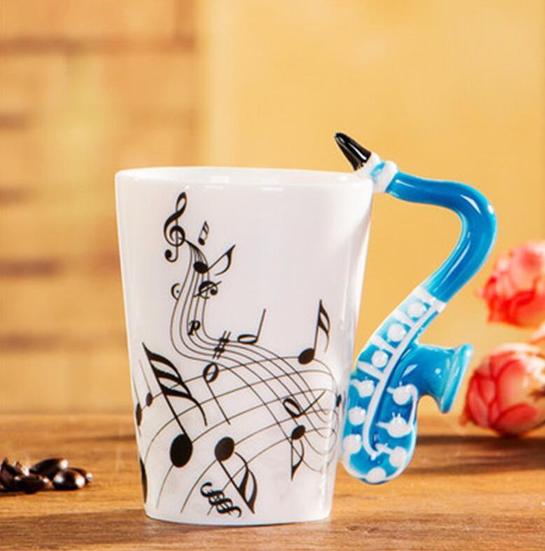 Musical Handle Coffee Cup