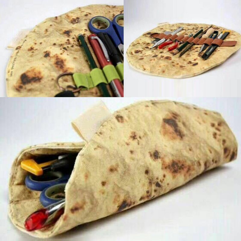 Burrito Wrap Pencil Holder