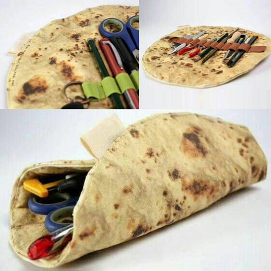 Burrito Wrap Pencil Holder