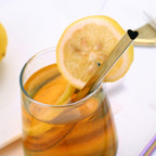 Heart-Shaped Metal Straw Pack