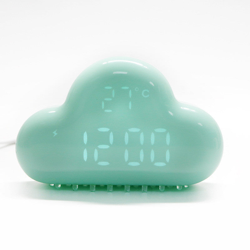 Cute Cloud LED Alarm Clock