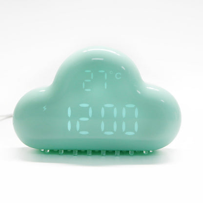Cute Cloud LED Alarm Clock