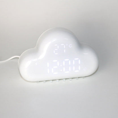 Cute Cloud LED Alarm Clock