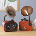 Retro Gramophone Ornament Music Box