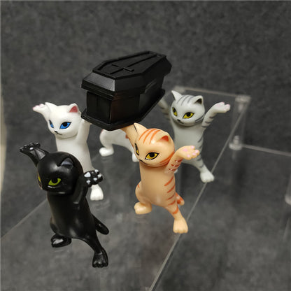 Dancing Coffin Cats Pen Holder