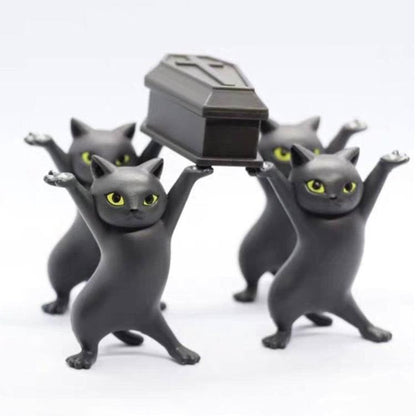 Dancing Coffin Cats Pen Holder