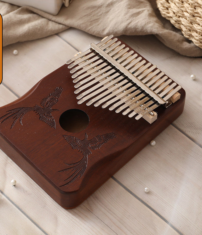 Mahogany & Peach Blossom Core 17-Key Kalimba