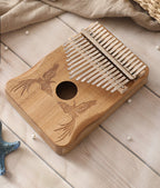 Mahogany & Peach Blossom Core 17-Key Kalimba