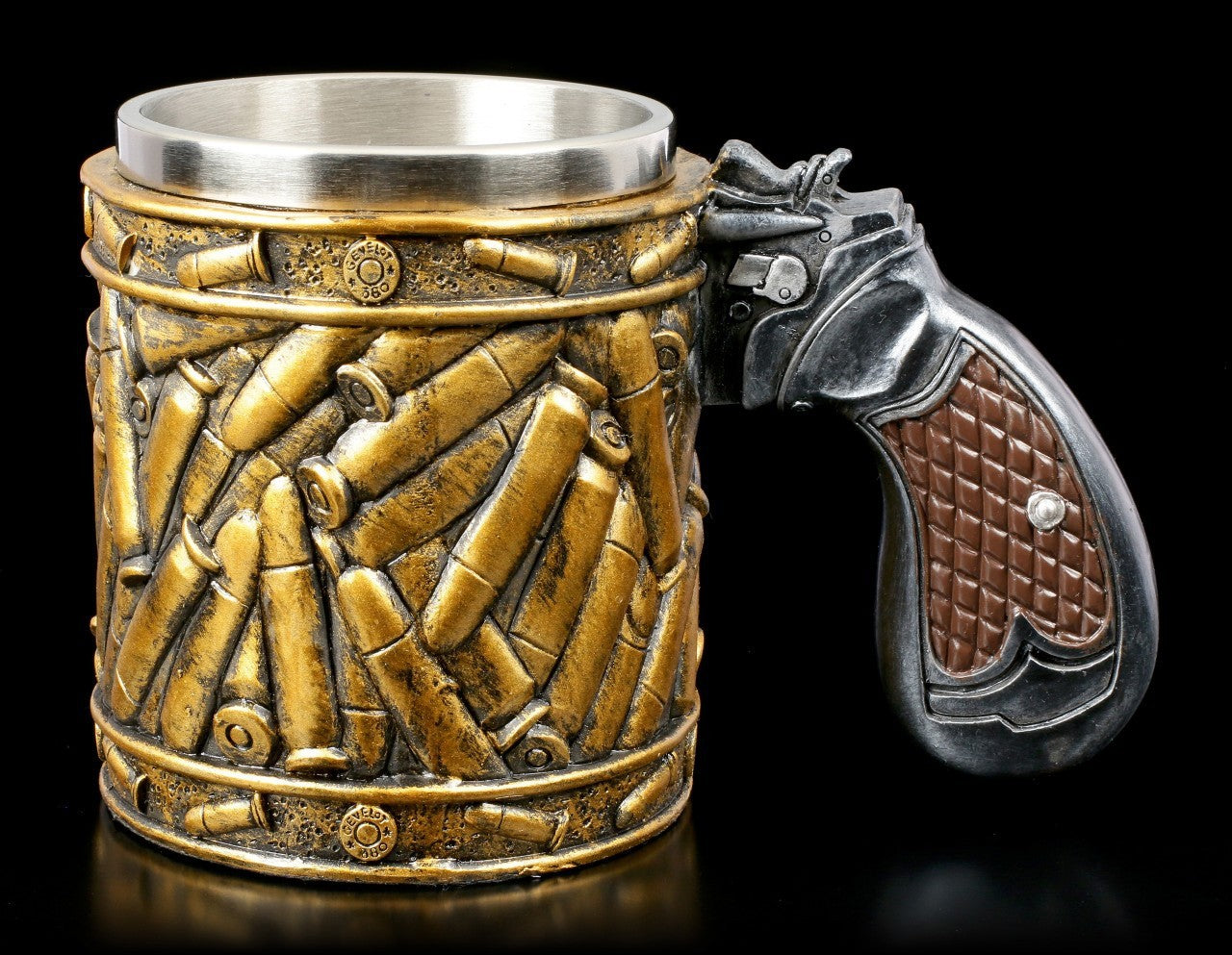 Golden Bullet Shell Mug