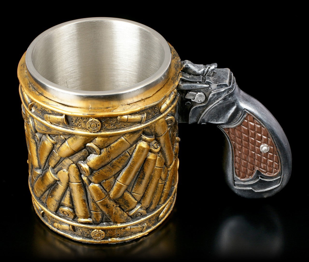 Golden Bullet Shell Mug
