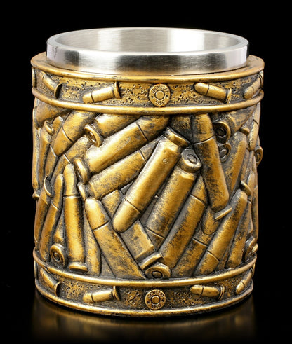 Golden Bullet Shell Mug