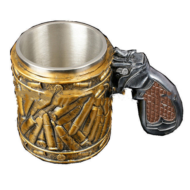 Golden Bullet Shell Mug