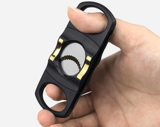 Gold & Silver Guillotine Cigar Cutter