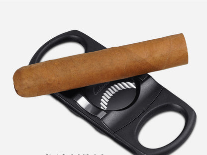 Gold & Silver Guillotine Cigar Cutter
