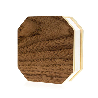 Accordion Folding LED Lamp – Wooden Design