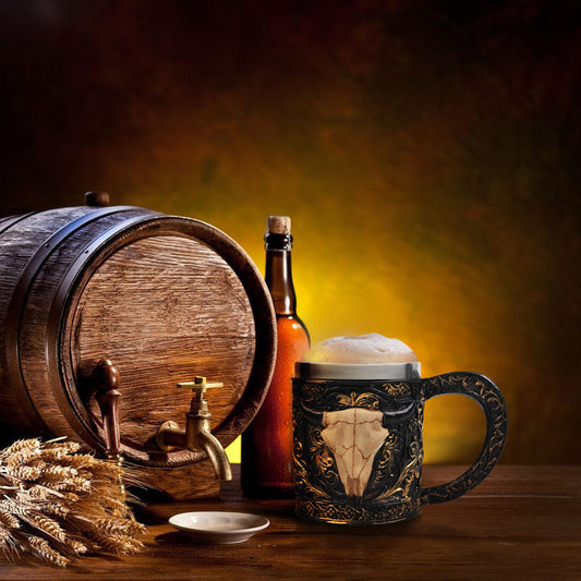Ancient Bones Fantasy Resin Tankard
