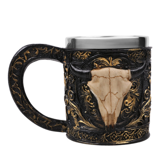 Ancient Bones Fantasy Resin Tankard