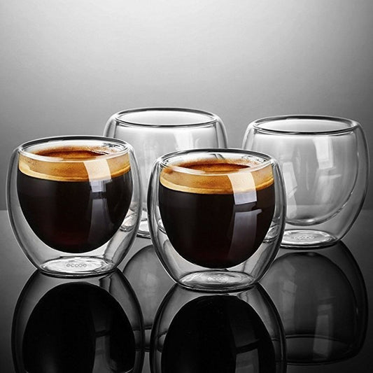 Minimalist Double Wall Glass Set