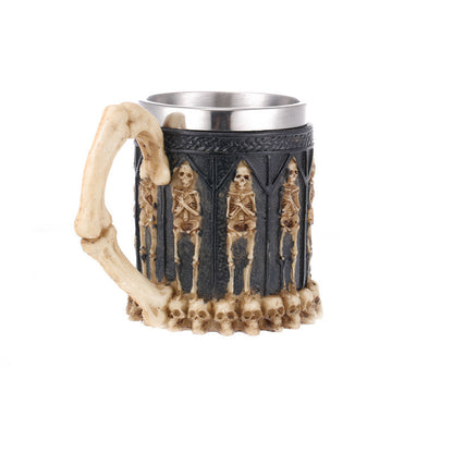 Dark Cathedral Skeleton Mug