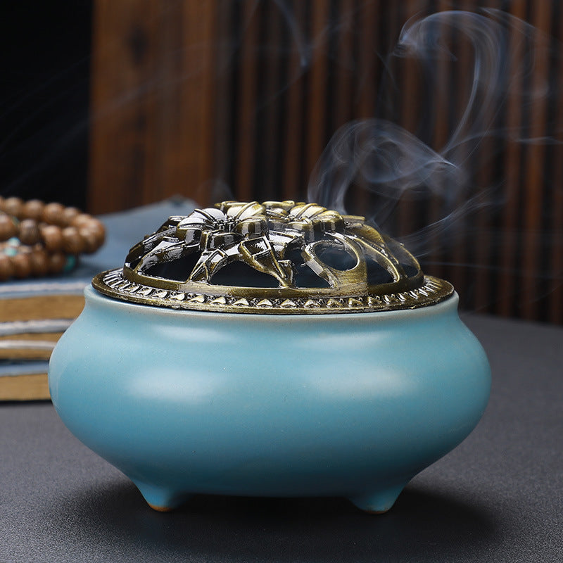 Chinese Porcelain Incense Burner (Dehua Origin)
