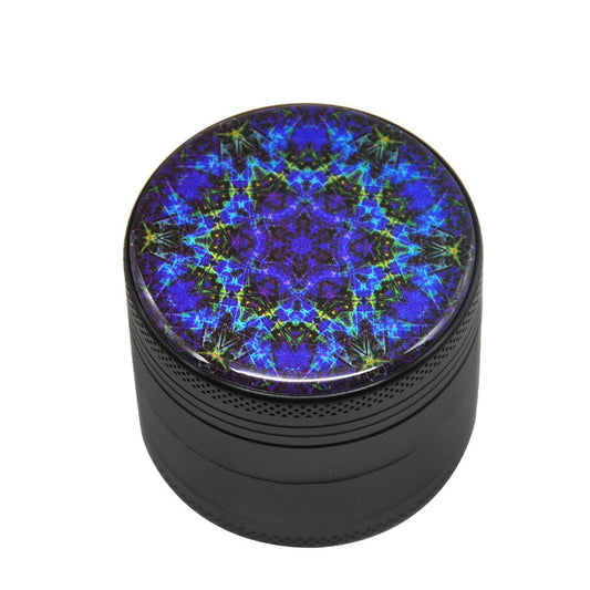 Vortex Pattern Aluminum Grinder