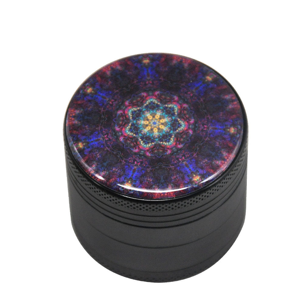 Vortex Pattern Aluminum Grinder