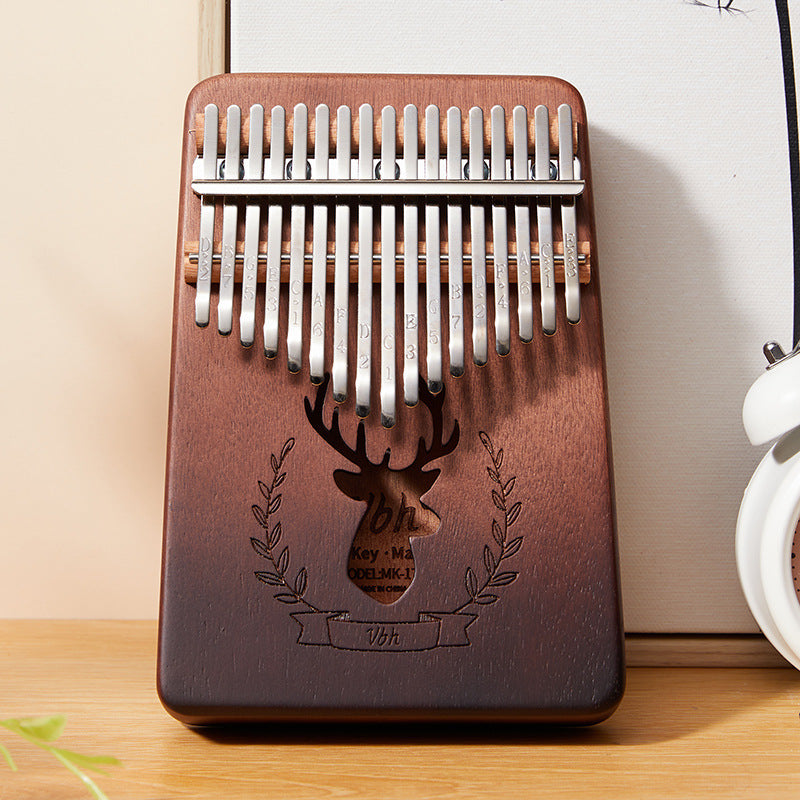 Artistic Mahogany 17 Keys Kalimba