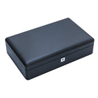 Luxury Carbon Fiber Watch Organizer with Lock