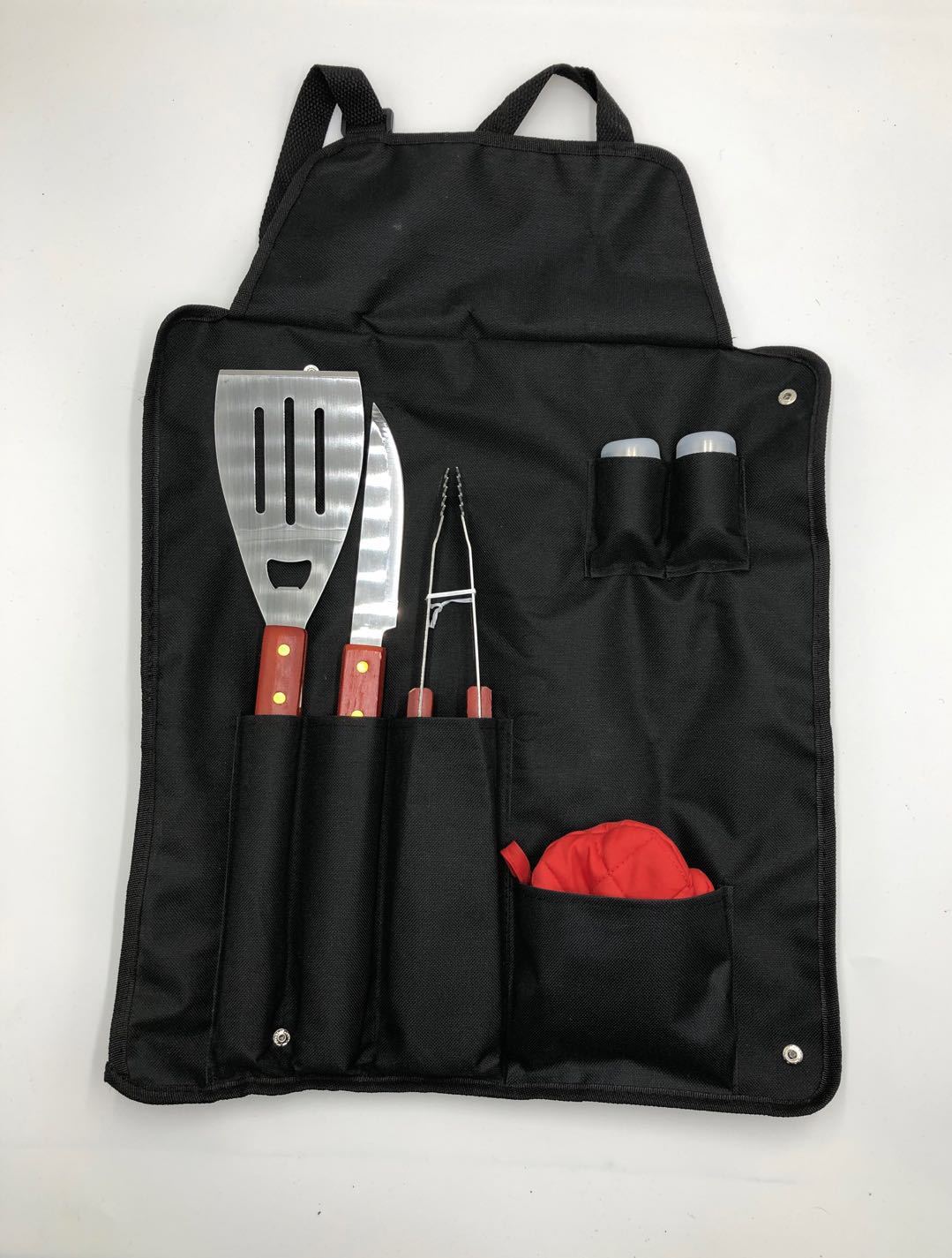 All-in-One Apron BBQ Kit