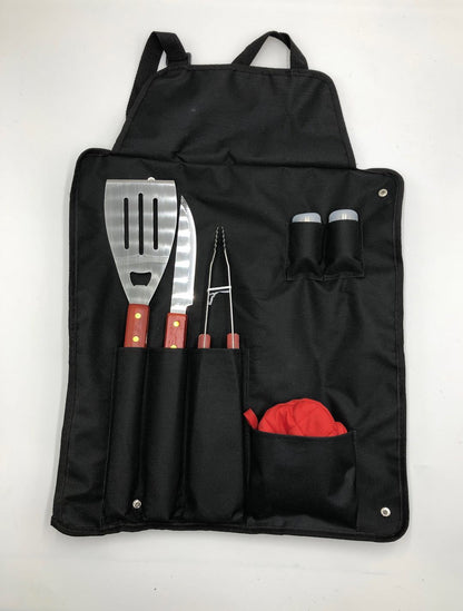 All-in-One Apron BBQ Kit