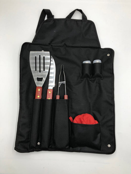 All-in-One Apron BBQ Kit