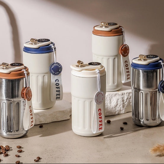 Insulated Smart Coffee Cup – 450 ml