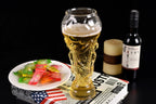 Football Champion Beer Glass