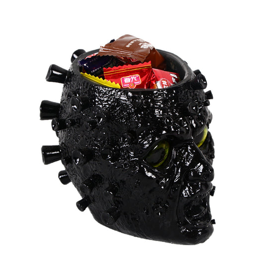 Creepy Skull Candy Holder