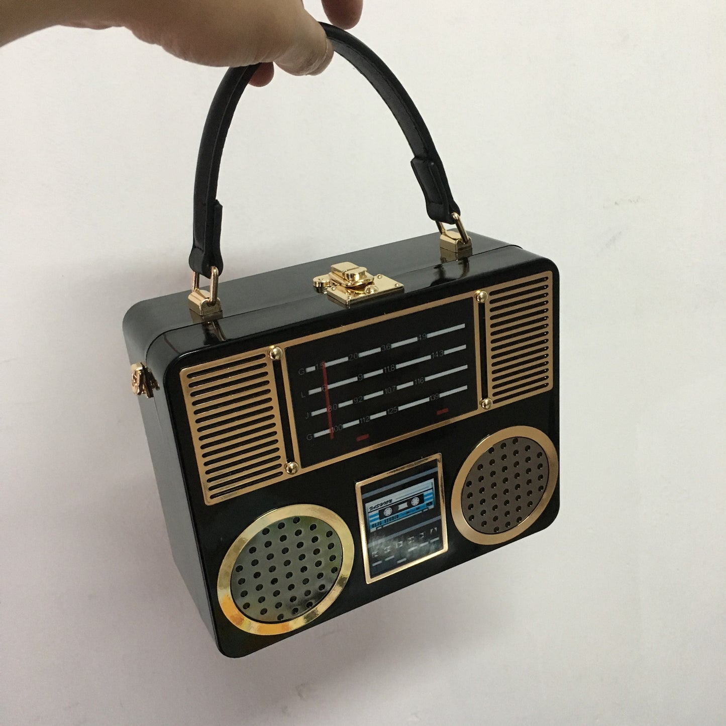 Glossy Acrylic Radio Crossbody