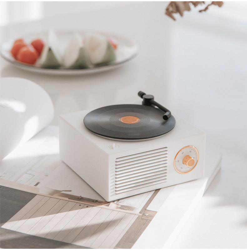 Mini Record Player Bluetooth Speaker