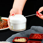 Compact Manual Food Chopper