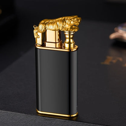 Metal Butane Lighter – Dual Flame Design
