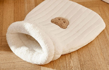 Cozy Fleece Cat Sleeping Sack