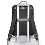 Executive Genuine Leather Laptop Backpack